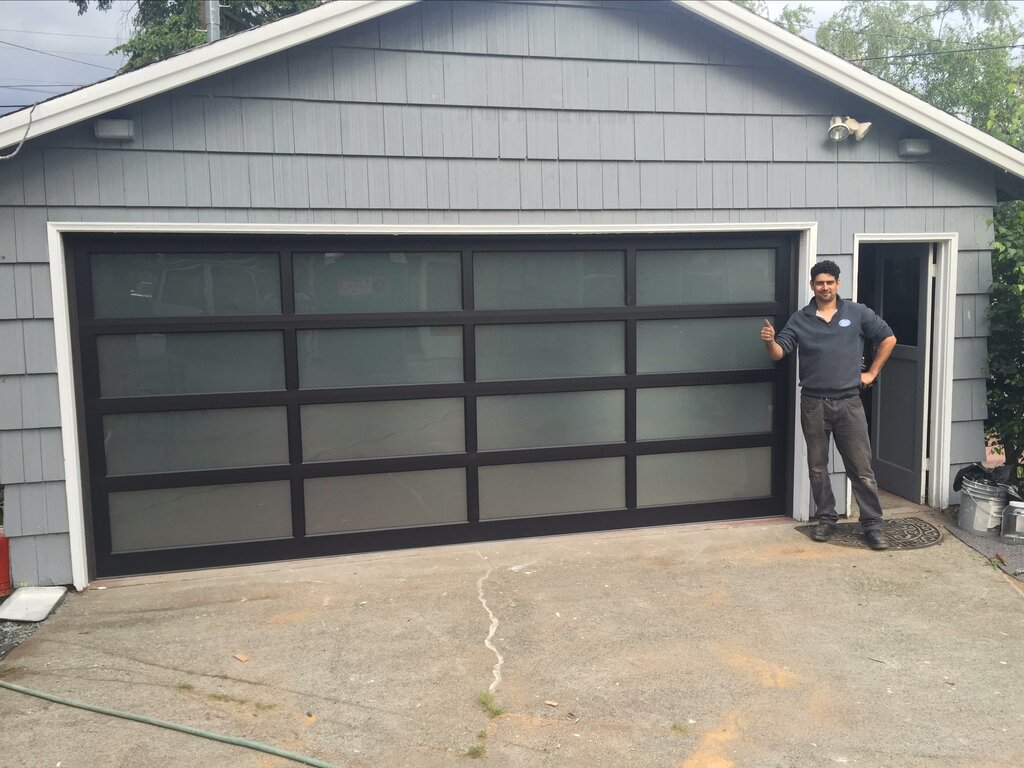 Repaired Residential Garage Door